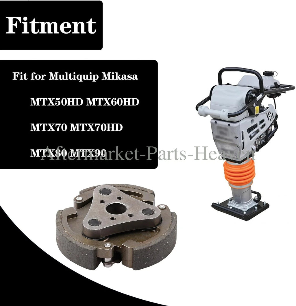 Clutch Assy for Multiquip Mikasa MTX50 MTX60 MTX70 MTX80 MTX90 (N/A) 366348550