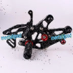 Aluminum Black Rearset Foot Pegs for BMW S1000RR (2015)