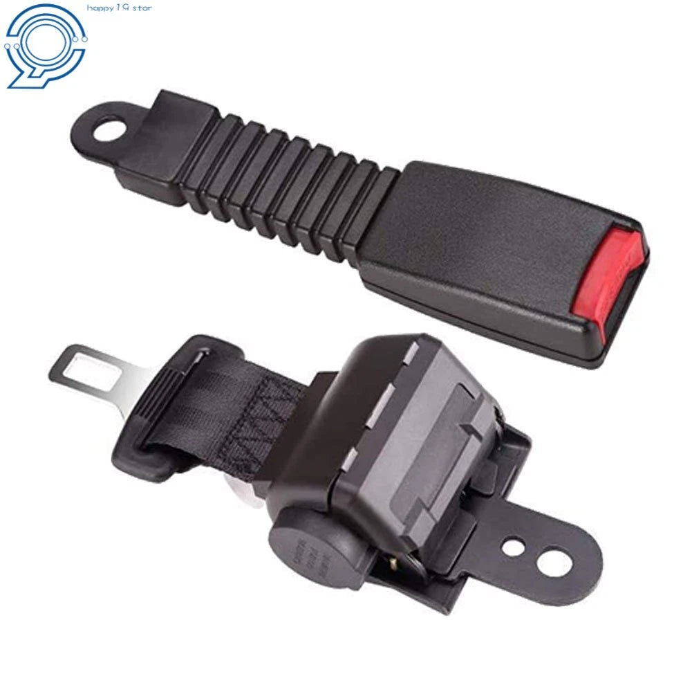 Set of 4 42" Retractable Golf Cart Seat Belts for EZGO/Yamaha/Club Car