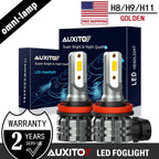 2X AUXITO LED H8 Fog Light Bulbs
