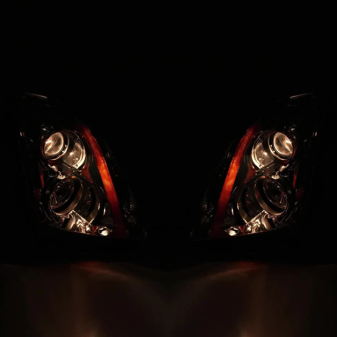 Halogen Headlight Pair for Cadillac CTS (2008-2015)
