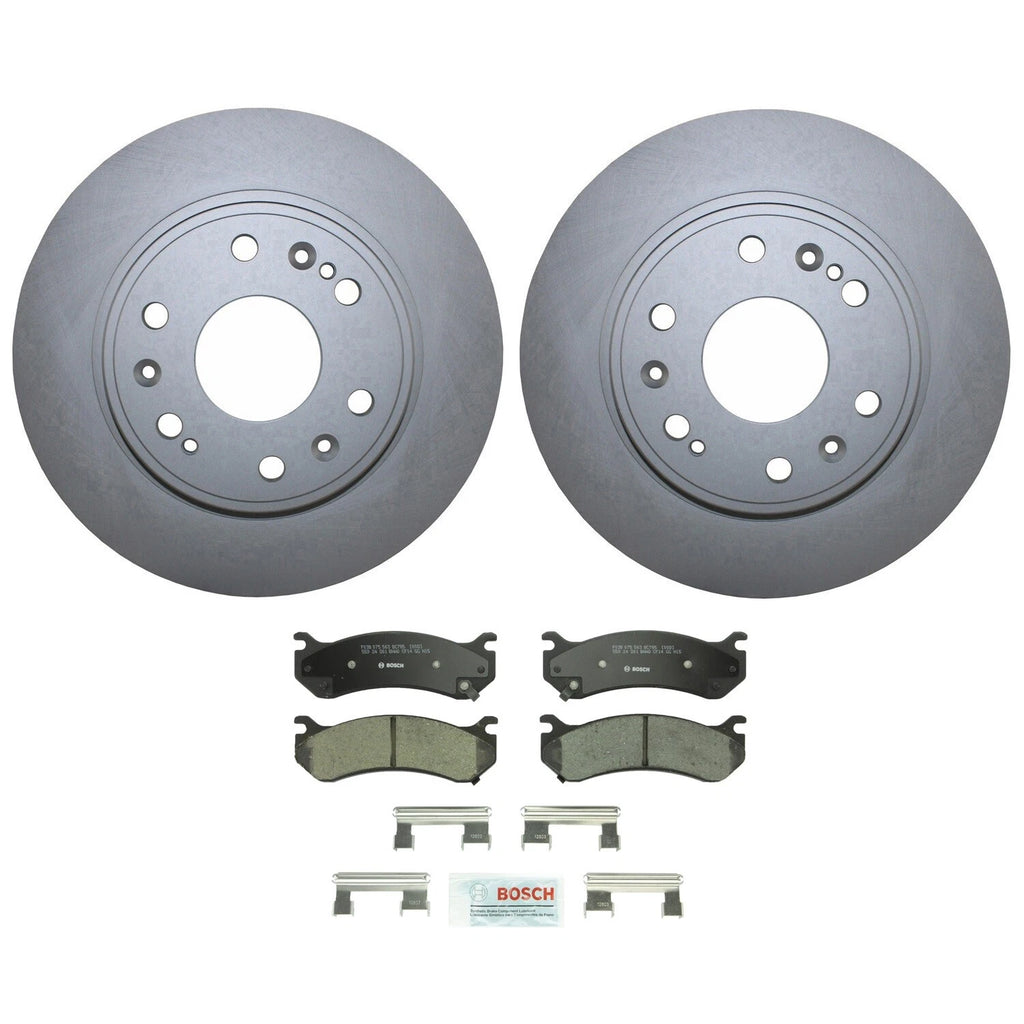 Front Brake Kit 330mm Disc Rotors & Bosch Ceramic Pads for Silverado Sierra 1500 (2014–2019)