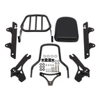 Sissy Bar Backrest Luggage Rack for Harley Street Bob Low Rider Wide Glide (2018–2023)