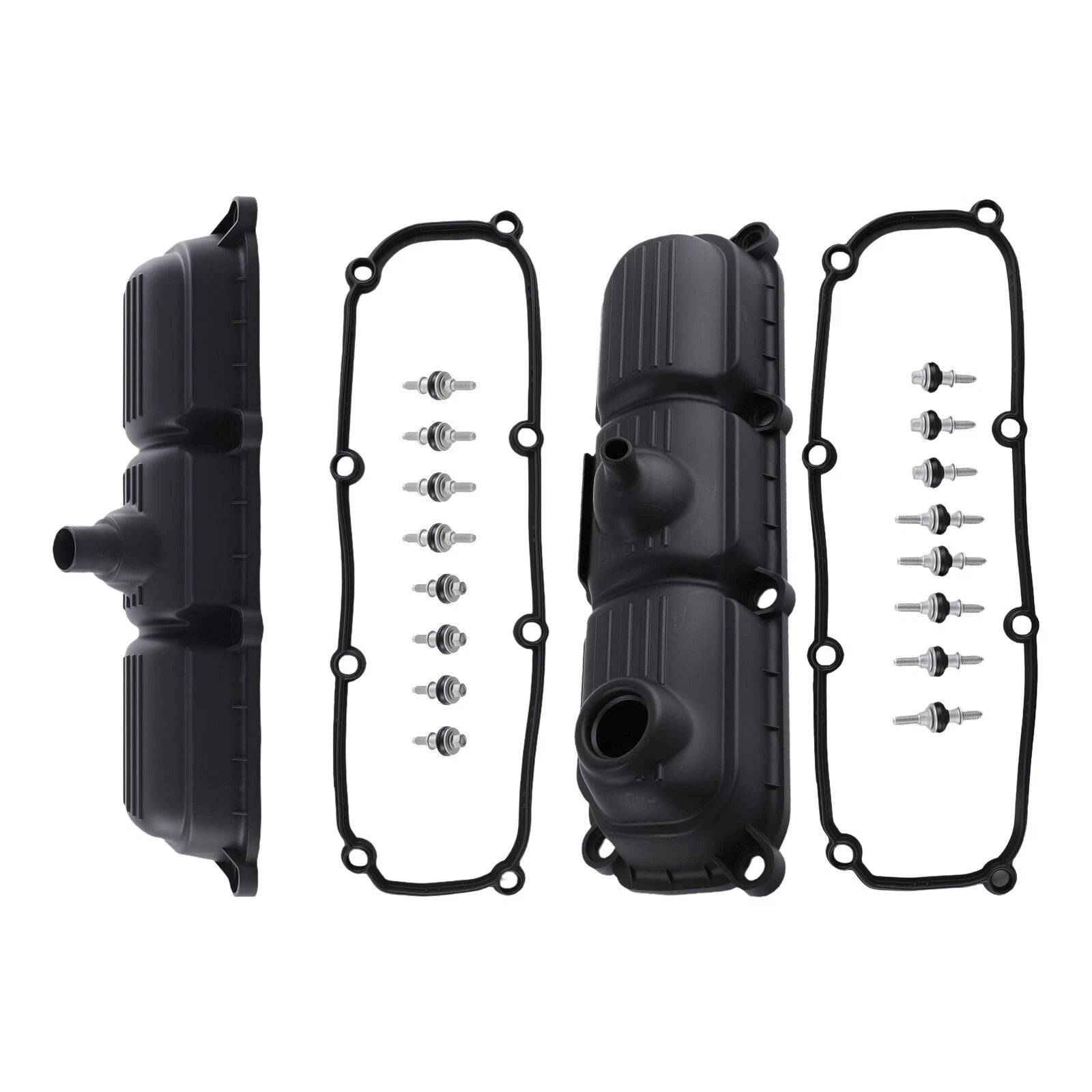 2X Valve Cover Assembly with Gaskets for Jeep Wrangler 3.8L (2007–2011) 4648980AB