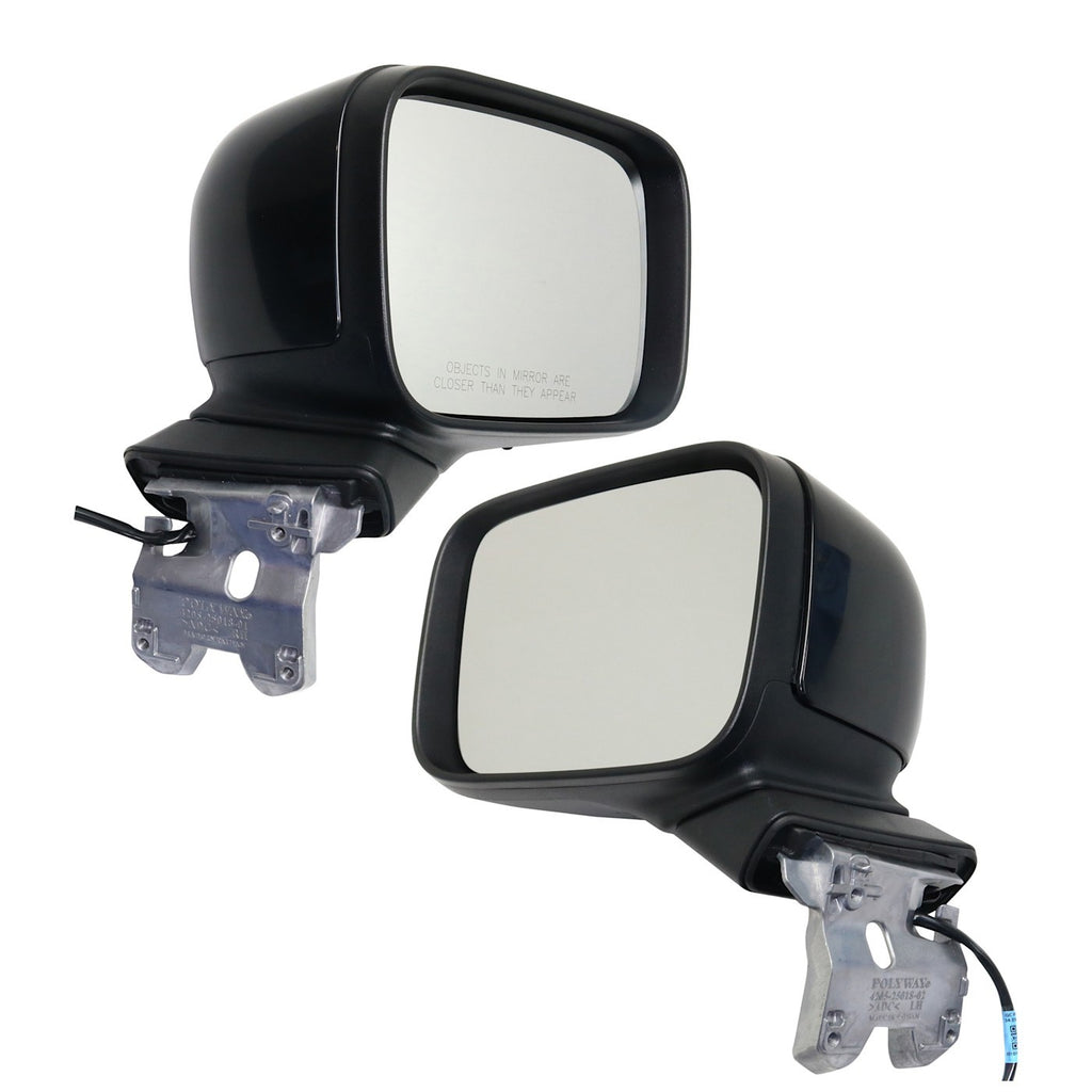 Set of 2 Mirrors for Jeep Renegade (2015–2018) Paintable