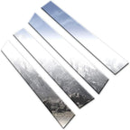 Luxury FX Chrome Pillar Post Trim Set for 2003–2007 Saturn Vue (4-Piece)