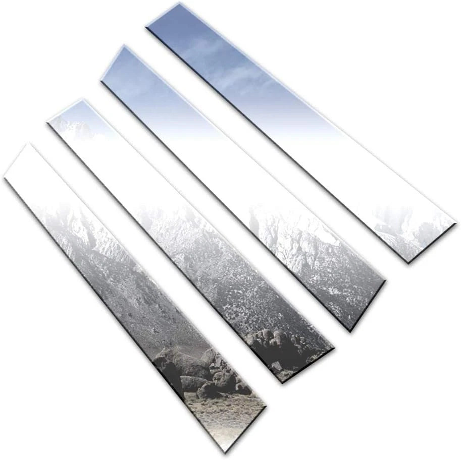 Luxury FX Chrome Pillar Post Trim Set for 2003–2007 Saturn Vue (4-Piece)