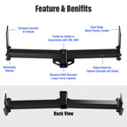 2 Inch Trailer Hitch Receiver for Chevrolet Blazer (1995-2004)