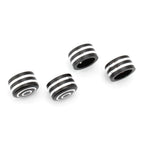 4 x Billet Aluminum Head Bolt Cover Caps for Triumph T120 Thruxton (2016-2023)