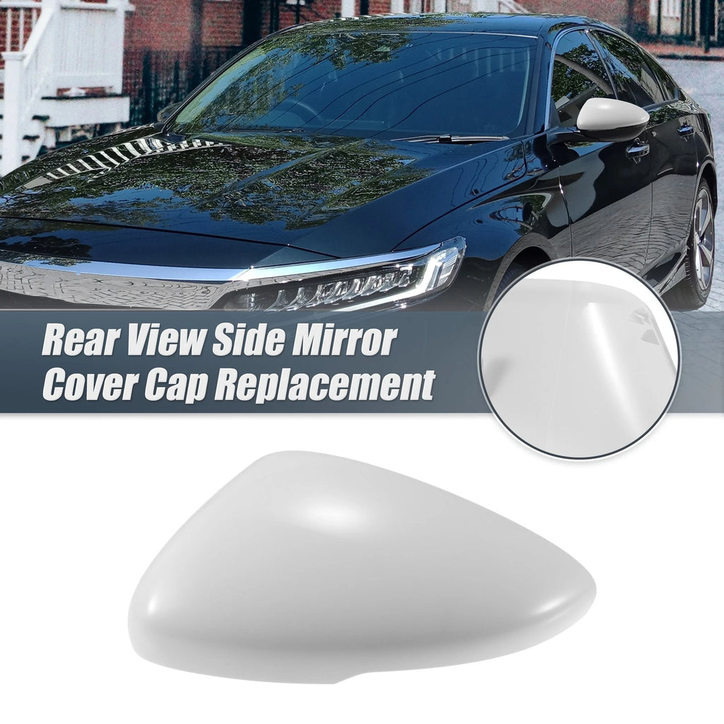 Left Side Mirror Cover Cap for Honda Accord (2018–2020) - White