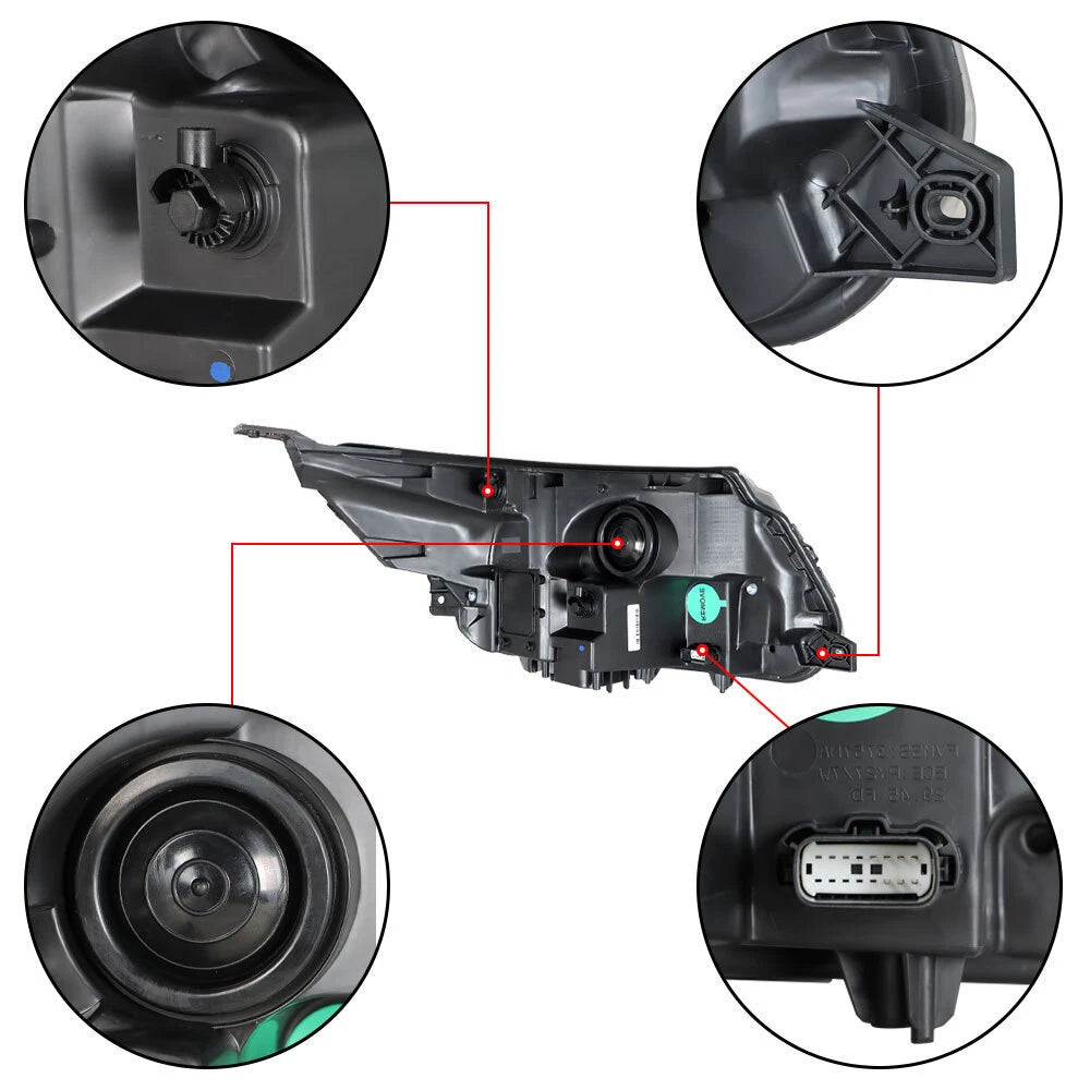 LED DRL Headlight for Ford Explorer Limited/XLT/Platinum (2016–2019) Left