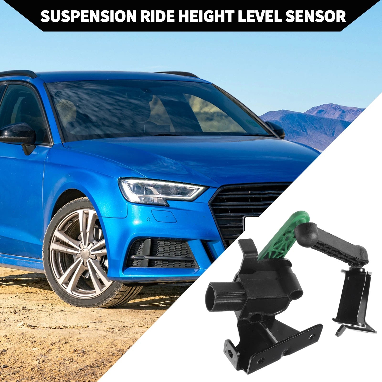 Suspension Ride Height Level Sensor for Audi A3 (2015–2020) Rear Left No.5Q0512521F