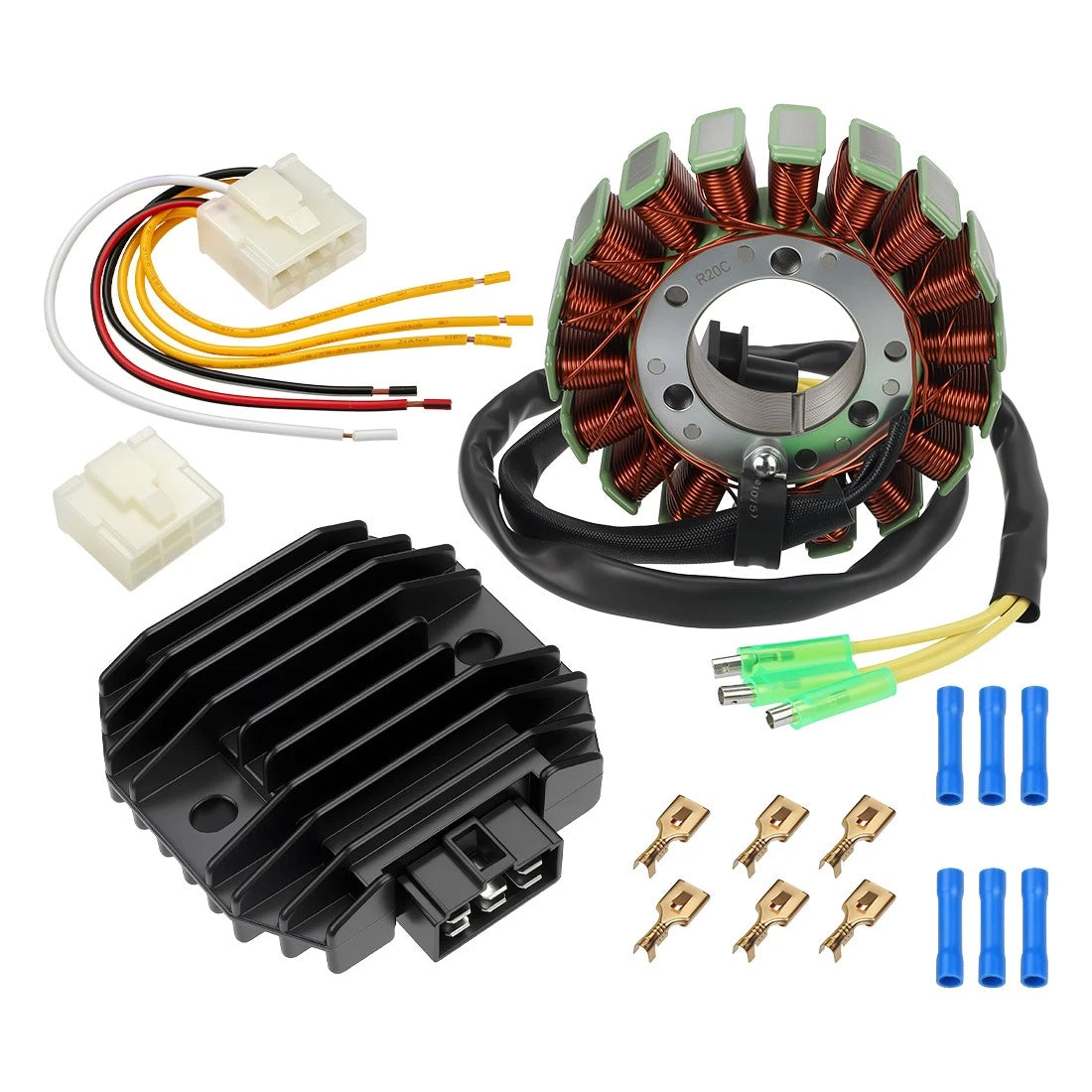 Stator + Regulator Rectifier for Kawasaki Vulcan 750 VN750A LTD 700 VN700 (1985–2006)