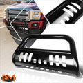 Set of 2 Black Aluminum Step Nerf Bars for Silverado/Sierra Crew Cab (2019–2024)