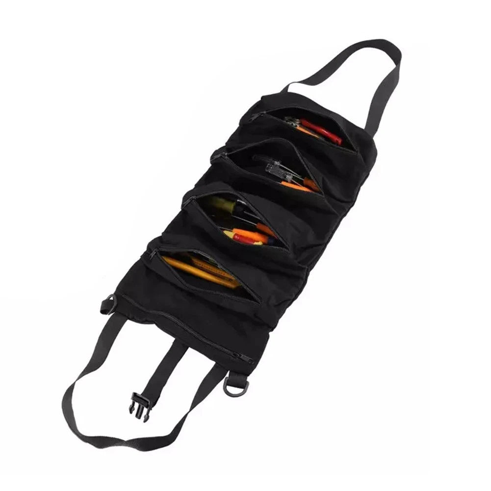 Tool Roll Up Bag for Gardening and Woodworking Tools