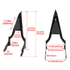 28" Tall Sissy Bar Backrest for Harley Road King Street Glide (2009–2025)
