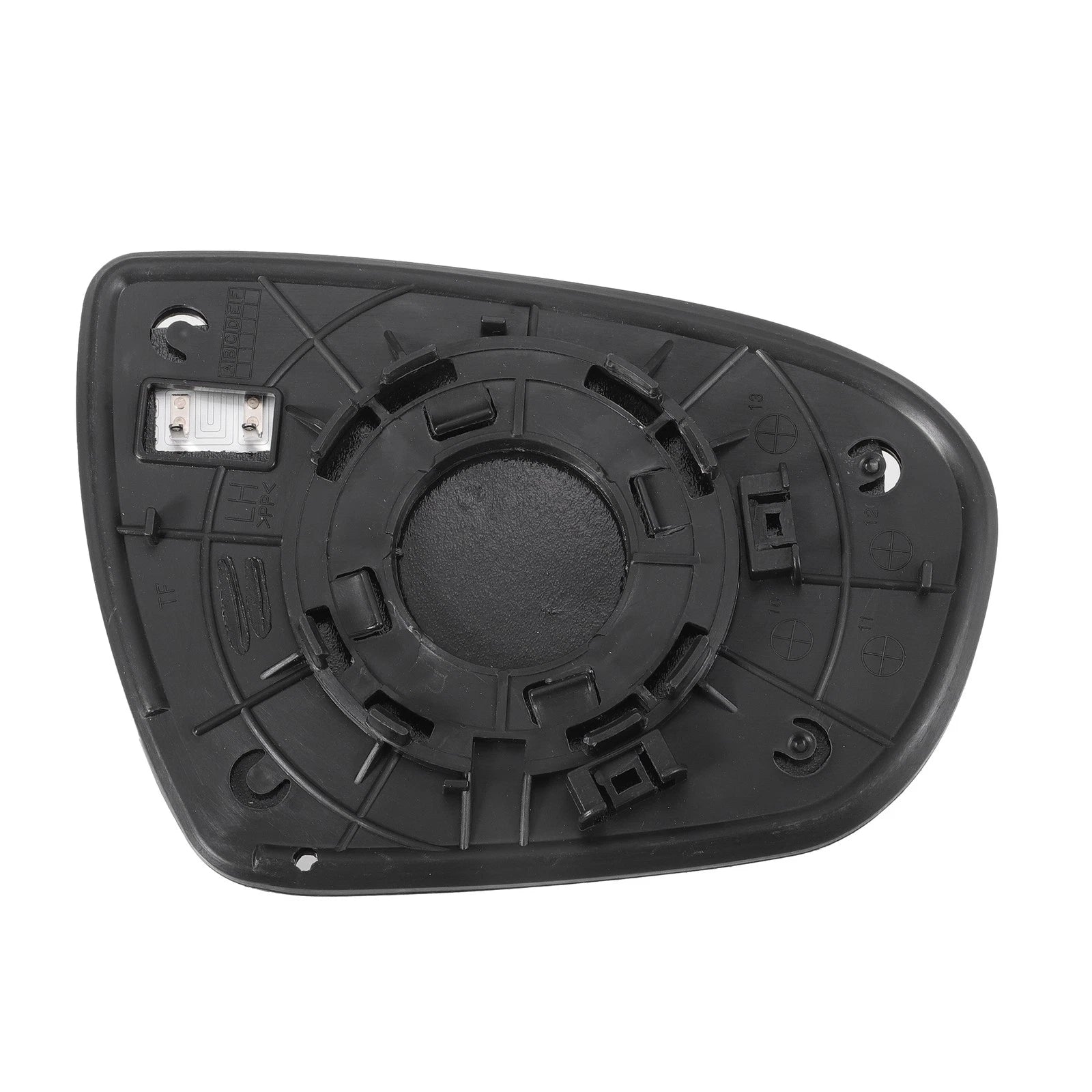 Heated Left Side Mirror Glass w/ Backing Plate for Kia Optima (2011–2015)
