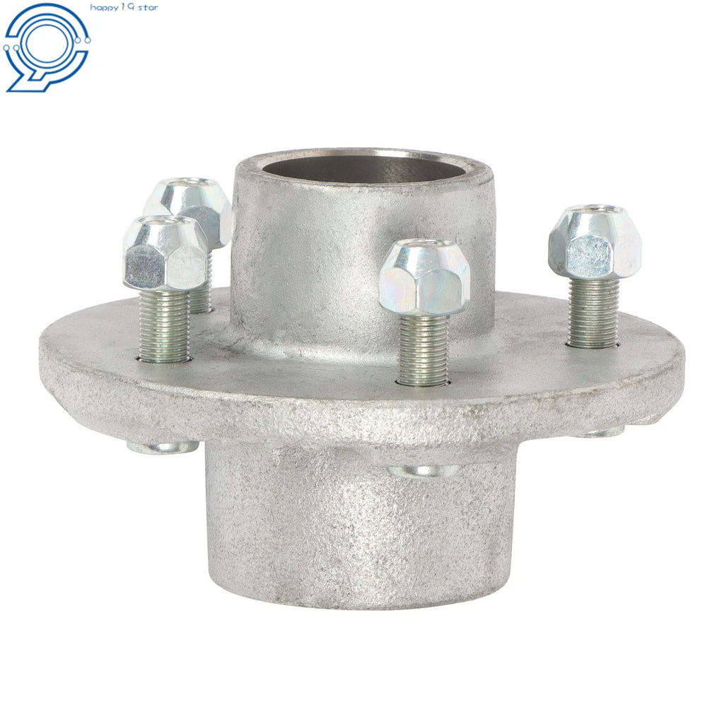 3500 lbs Spindle Trailer Hub for 5 on 4.5" Axles (Galvanized)
