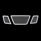Stainless Chrome Mesh Grille for Nissan Pathfinder Frontier (2005-2008)