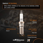 Iridium Spark Plugs for Cadillac Escalade (2015–2023) ILTR5E11 Set of Eight