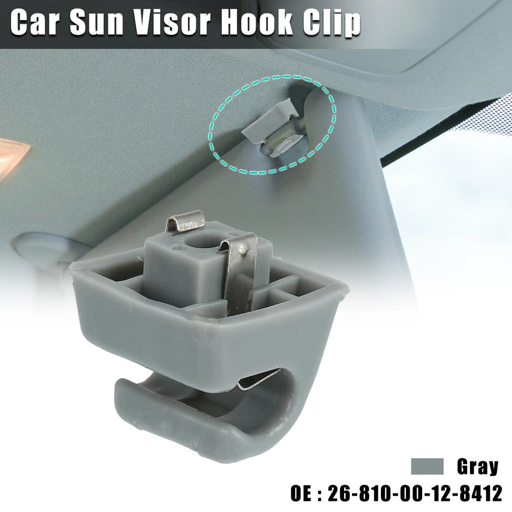Sun Visor Hook Clip for Mercedes Benz W123 W124 (126-810-00-12-8412)