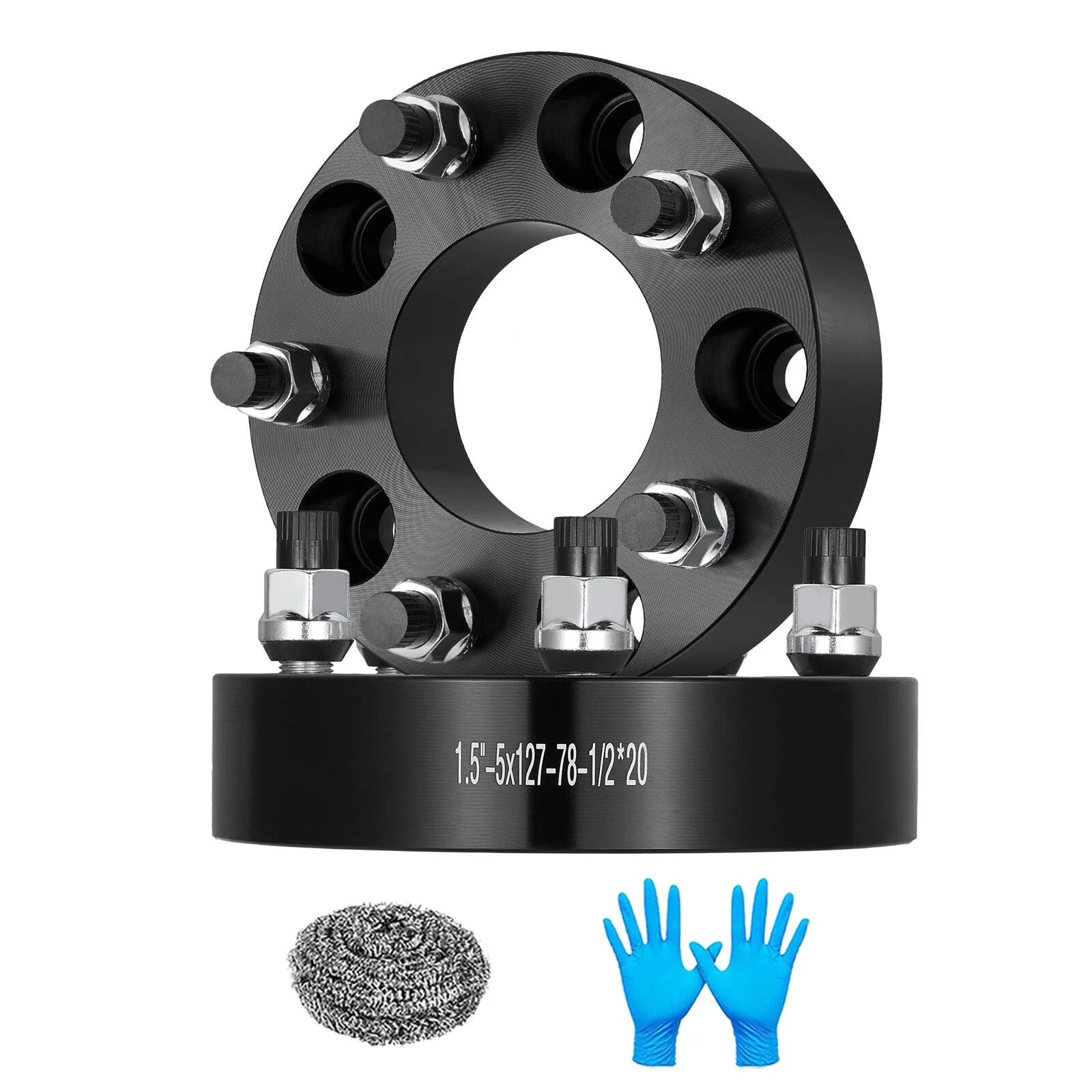 2X 1.5" Thick Wheel Spacer Adapter for Jeep & Chevy (YYYY–YYYY)