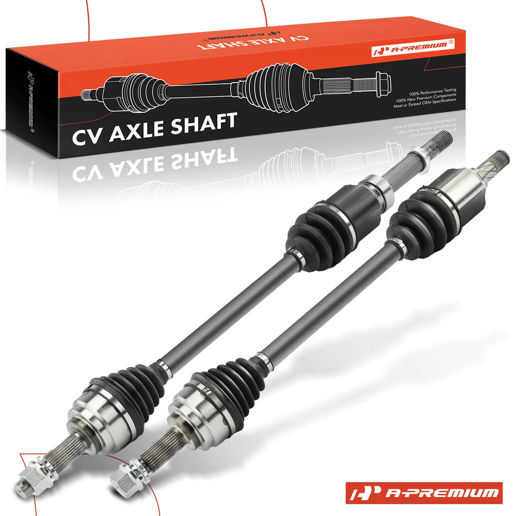 2X Front Side CV Axle Assembly for Nissan Leaf (2013–2016)