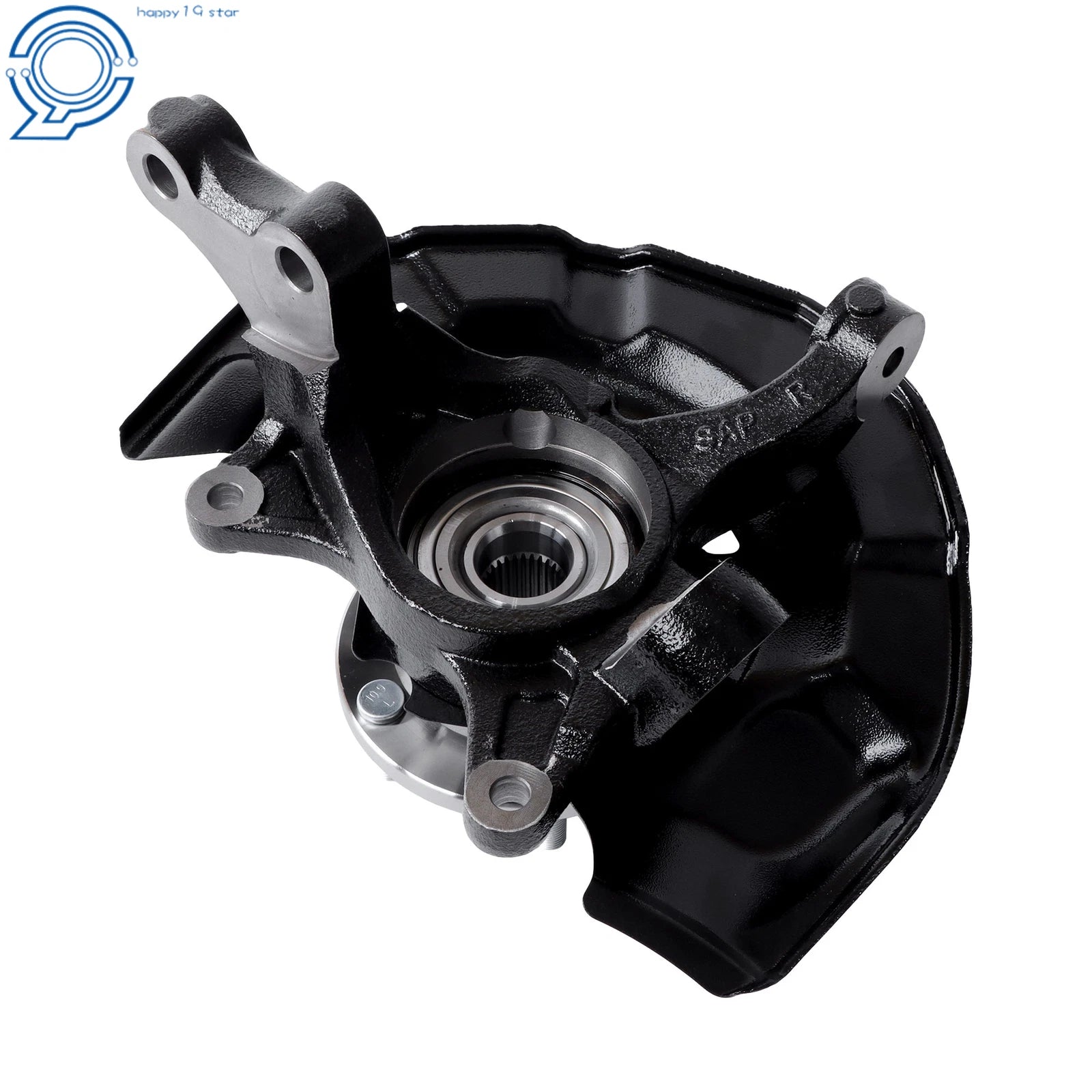 Set of 2 Front Steering Knuckles & Wheel Hub Bearings for Toyota Camry (2007–2009)