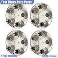 Set of 4 Chrome Wheel Center Hub Caps for Ford F-150 (2000–2004) 909034