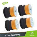 4X Rear Body Mount Bushing & Bolt Kit for Ford F-250 F-350 F-450 F-550 (2005–2007)