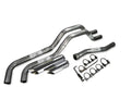 Dual Exhaust for Nissan Titan (2004–2006) 2.5" Same Side Exit Slash Tip