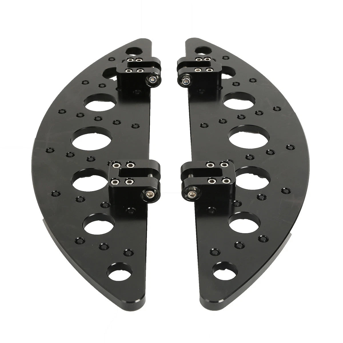 Front Driver Half Moon Footboard for Harley Electra Street Road Glide (1986–Up)