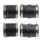 Set of 2 Upper & 2 Lower Exhaust Hose Bellows for Volvo Penta (3852696, 3863450)
