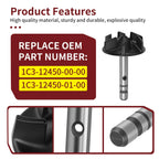 Water Pump Shaft w/ Impeller for Yamaha YZ125 (2005–2024) / YZ125X (2020–2024)