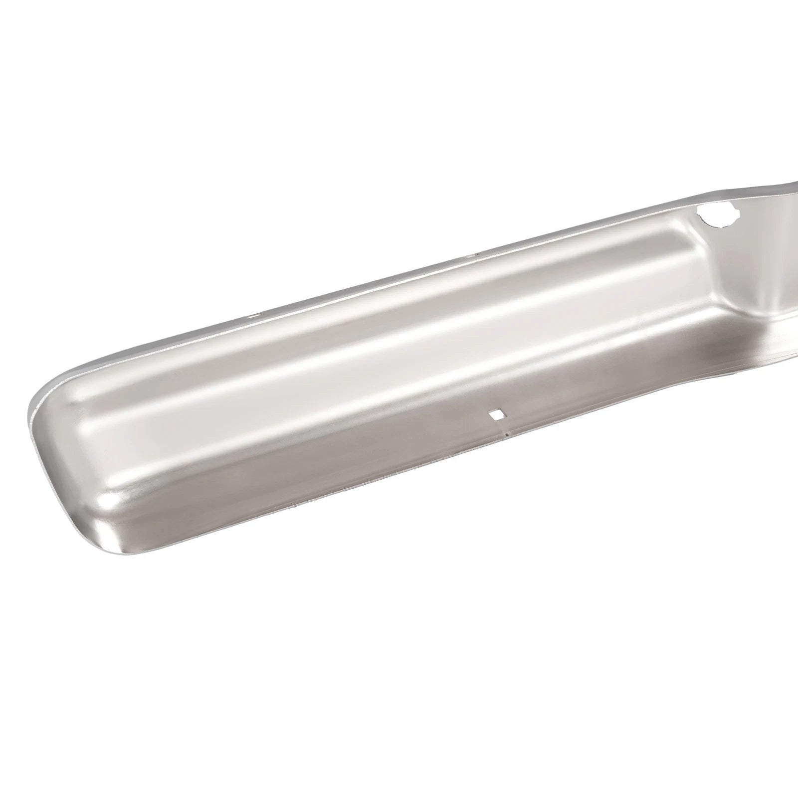 Chrome Steel Rear Bumper Face Bar for Ford F-150 Bronco (1973–1979)