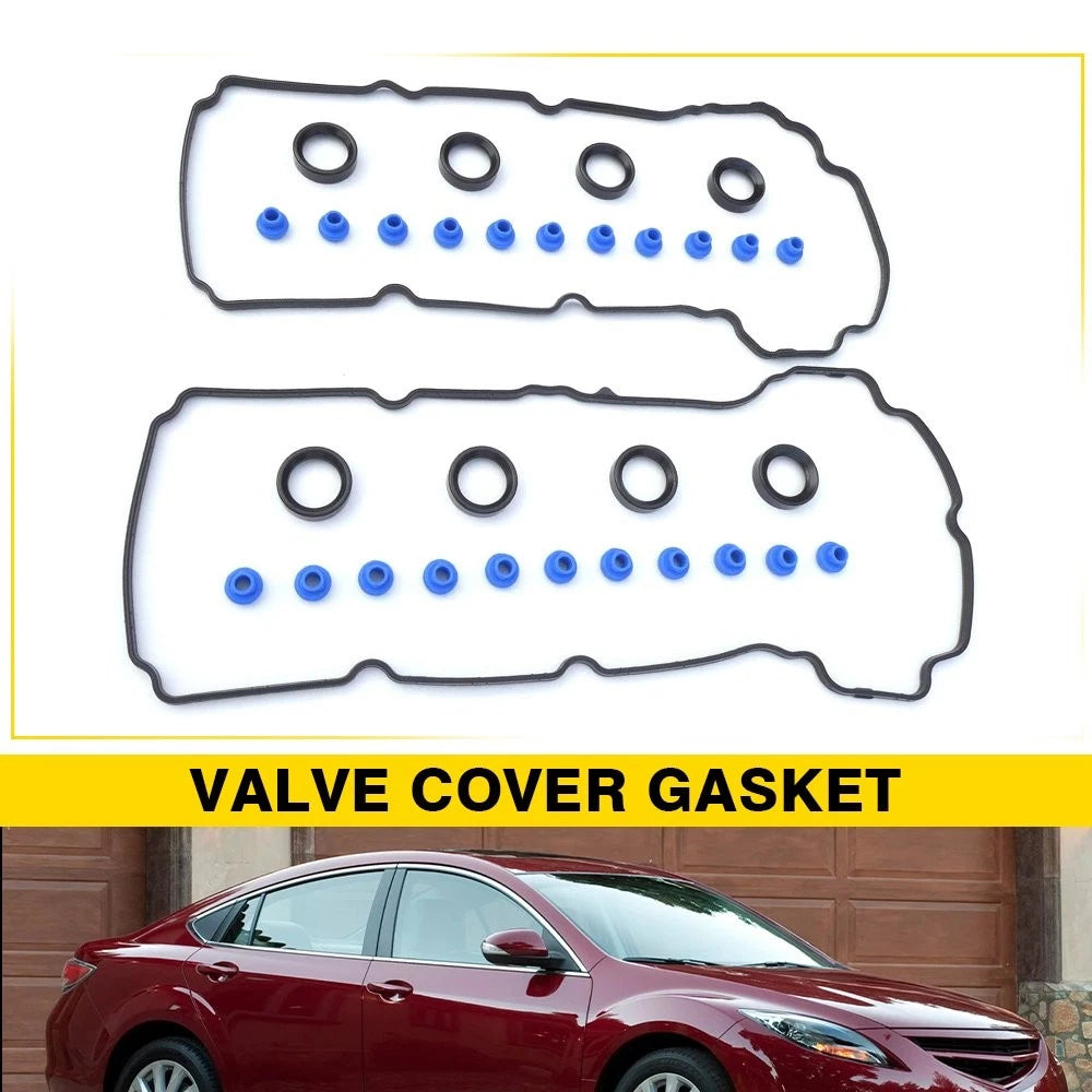 Spark Plug Tube Seals Valve Cover Gasket Kit for Ford Edge (2007–2014) VS50767R