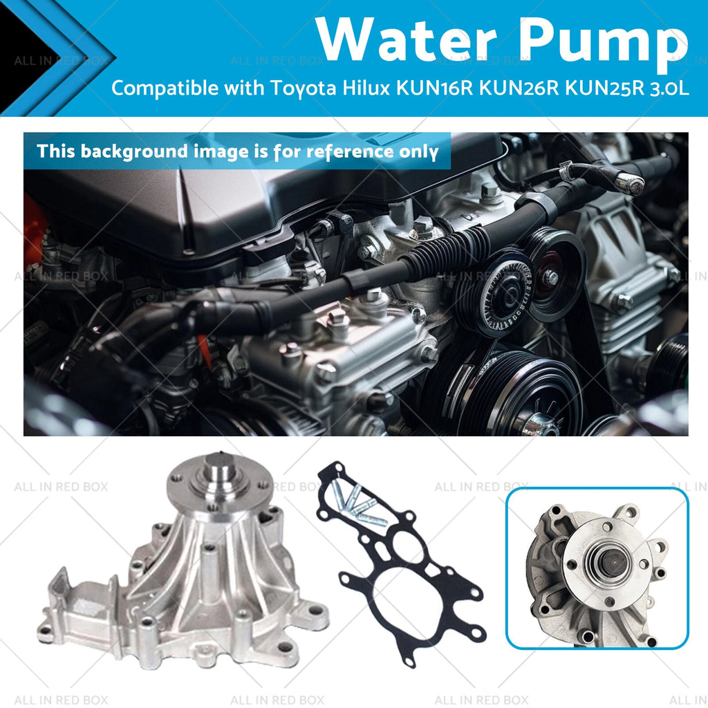 1KD-FTV Water Pump for Toyota Hilux KUN16R KUN26R KUN25R (2005–2013)