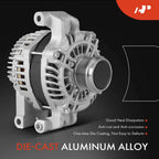 Alternator for Jeep Cherokee (2014–2019) Compass (2017–2022) Chrysler 200 (2015–2017)