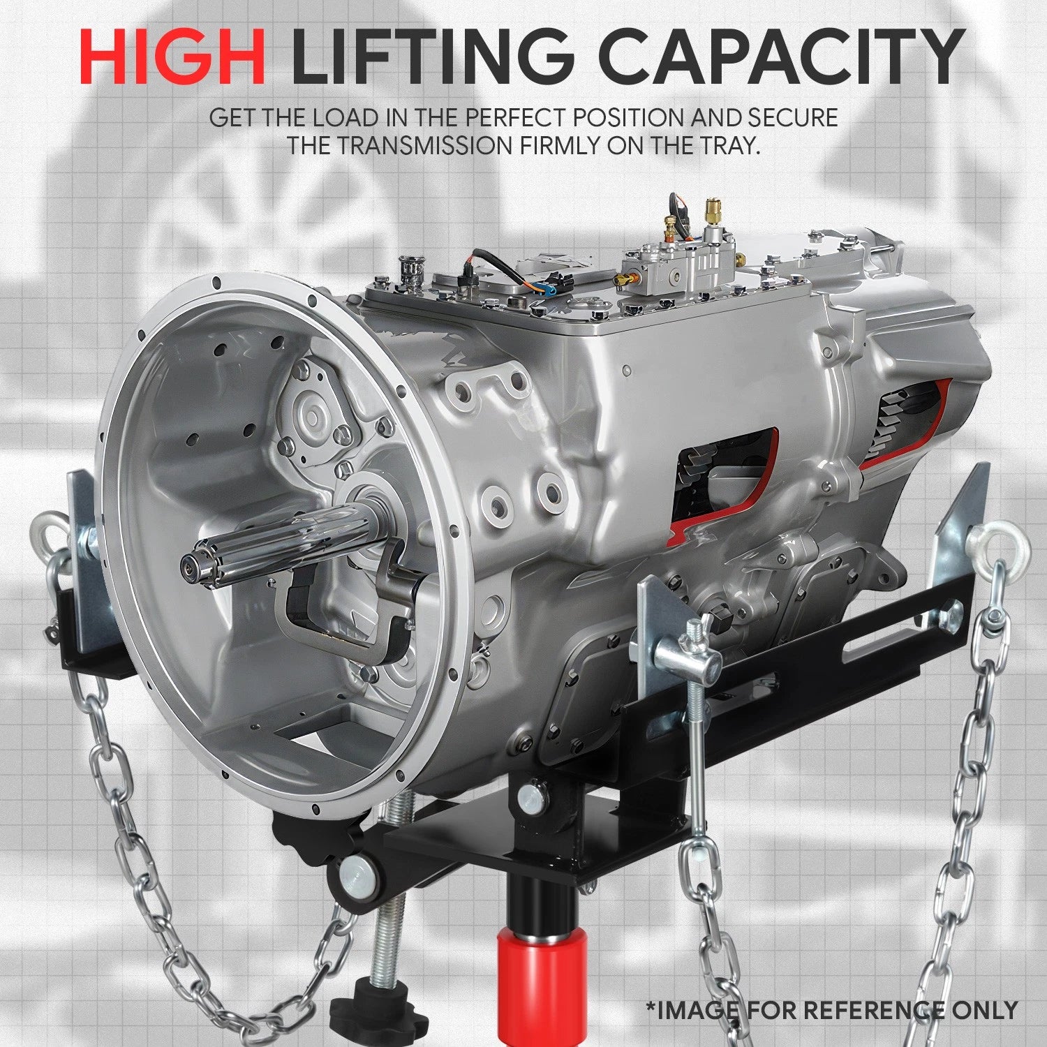 2 Stage Hydraulic Transmission Jack for Universal Use (0.5 Ton)