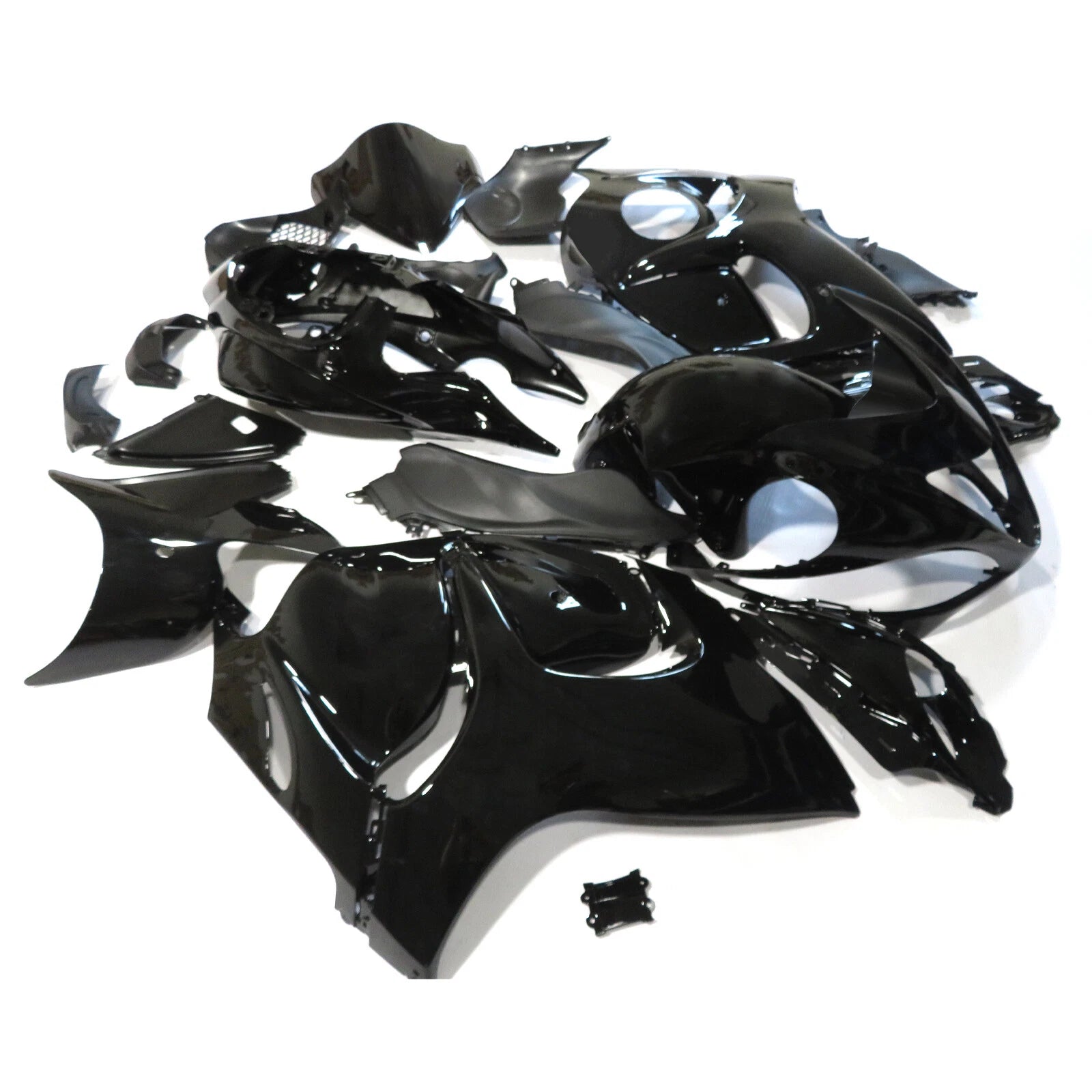 Glossy Black Injection Fairing Kit for Suzuki Hayabusa GSXR 1300 (2008–2020)