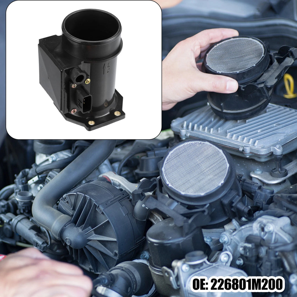 MAF Mass Air Flow Meter Sensor 226801M200 for Nissan Tsuru 200SX Sentra (1995–2000)