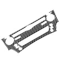 Carbon Fiber CD Switch Panel Trim for Lexus IS250 IS300 IS350 (2006-2012)