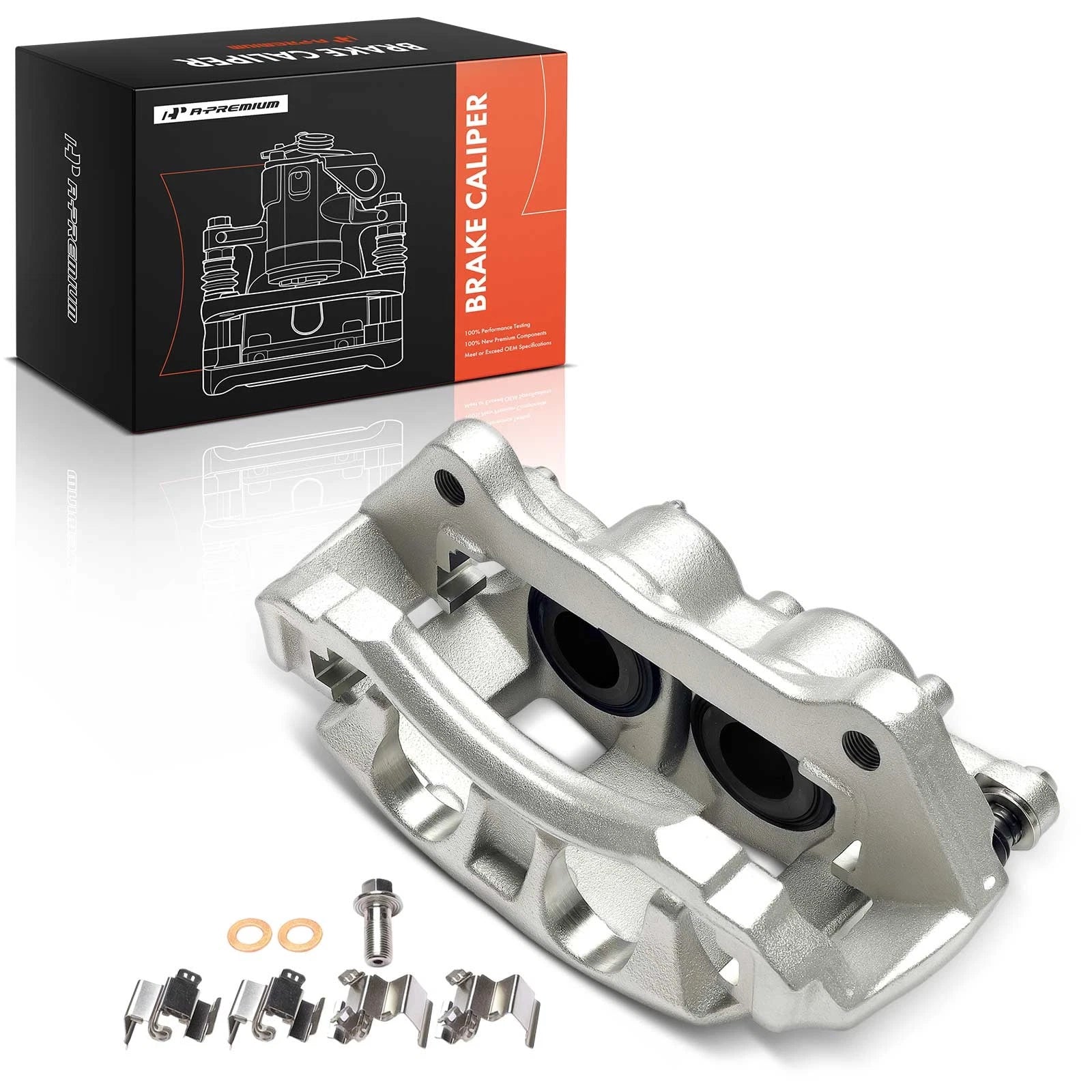 Front Right Disc Brake Caliper with Bracket for Ford F-150 (1997–2023)