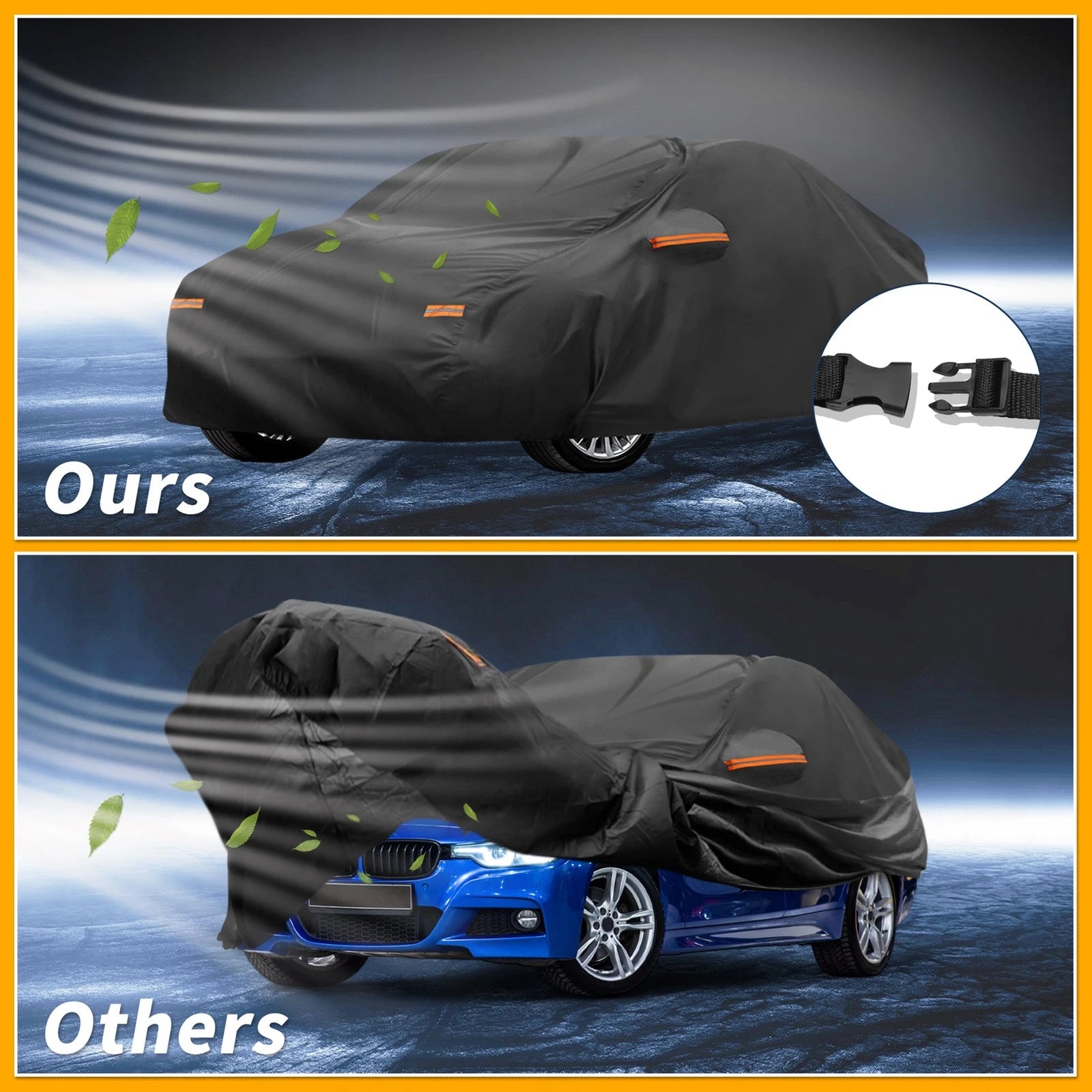 Car Cover Waterproof All Weather for BMW 1 Series Sedan (2012–2019)