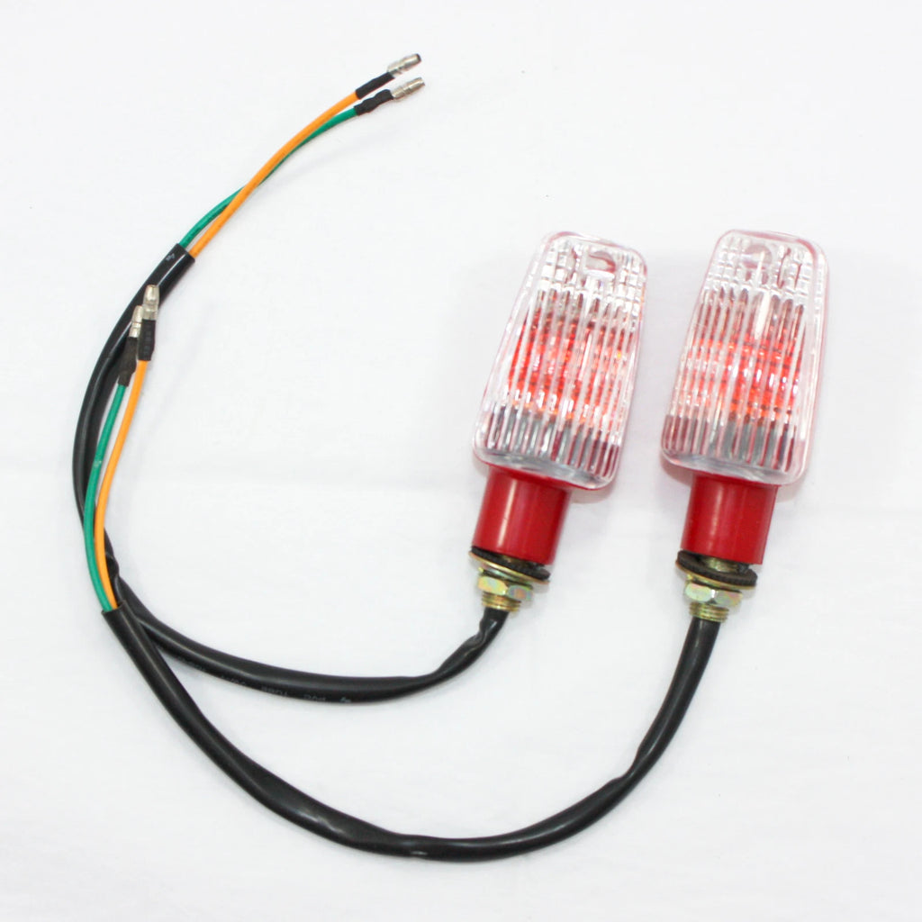 12V Red Indicator Turn Signal Light for Dirt Motorcycle Bike MX (PIT PRO)