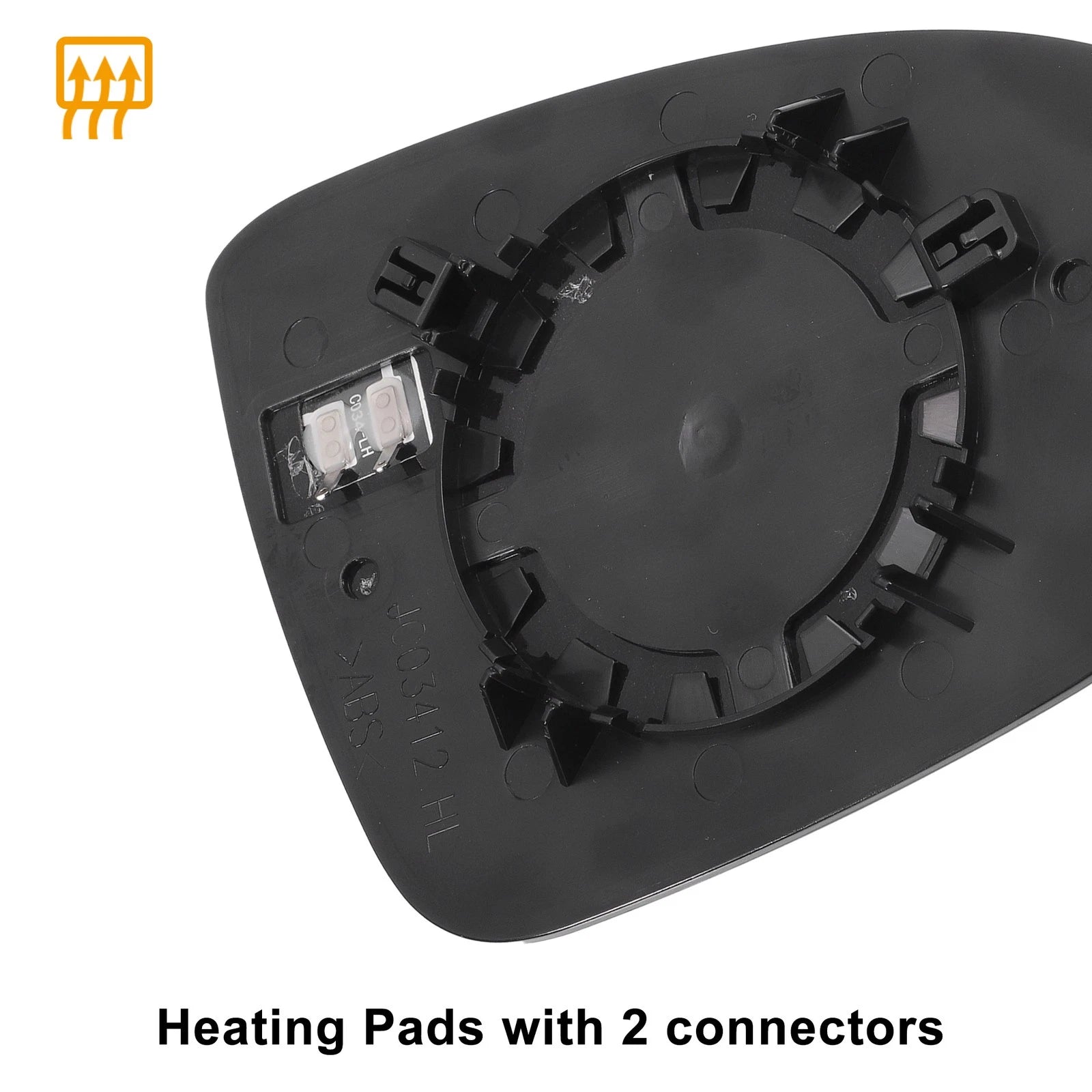 Heated Left Side Mirror Glass w/ Backing Plate for Nissan Altima (2019–2021)