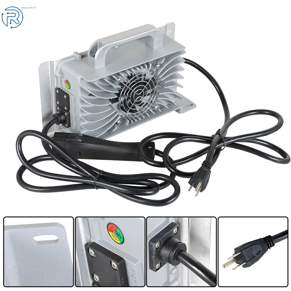 15 AMP Battery Charger for EZGO RXV & TXT (2008–2023)