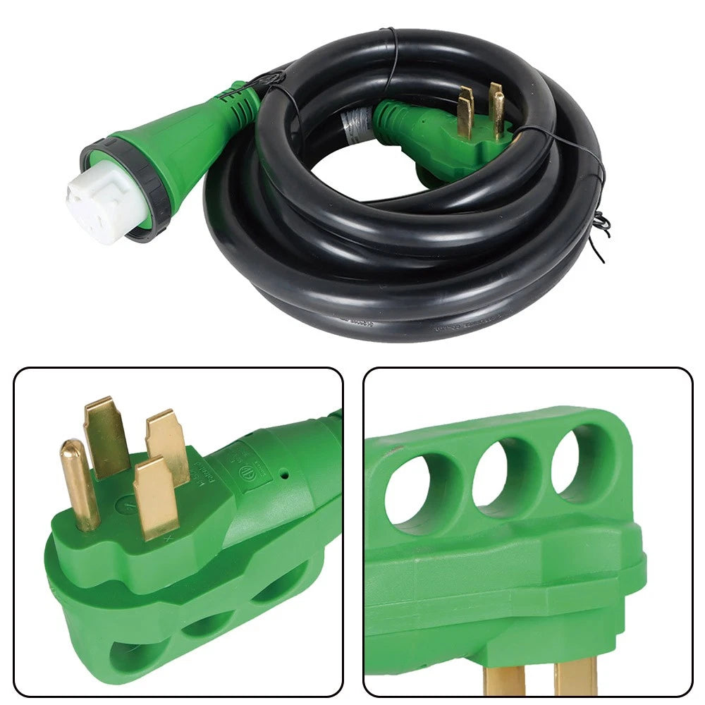 50 Amp 15FT RV Generator Power Cord for NEMA 14-50P to SS2-50R