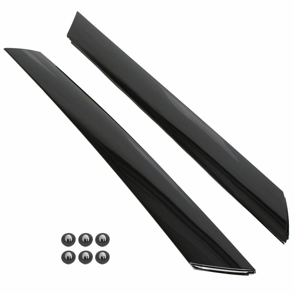 Pair Windshield Pillar Trim Molding for Kia Soul (2010–2013) 2Pcs LH+RH