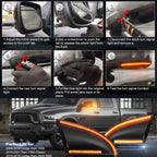 Sequential LED Mirror Turn Signal Lamp for Dodge Ram 1500 2500 (2009–2018)